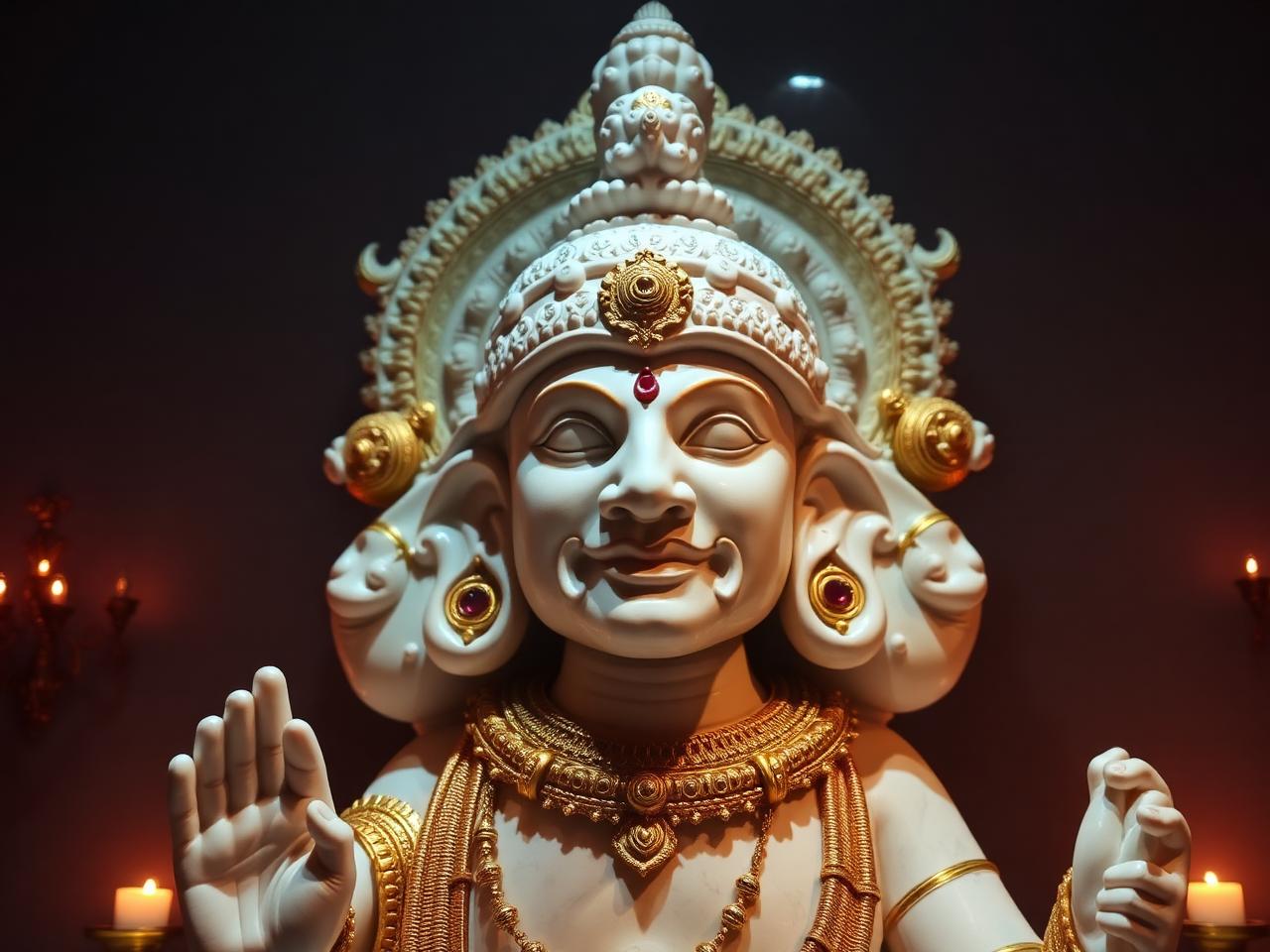 Choumukhi Parshvnath idol darshan